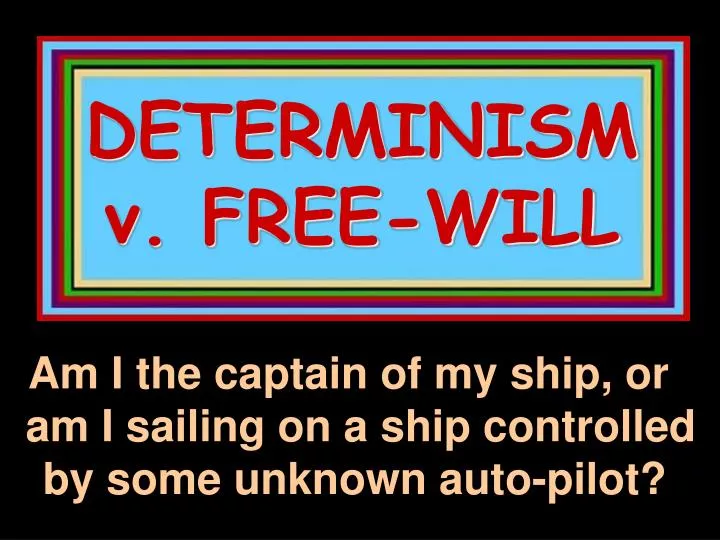 Determinism definition psychology