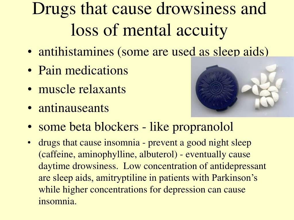 can methotrexate cause drowsiness