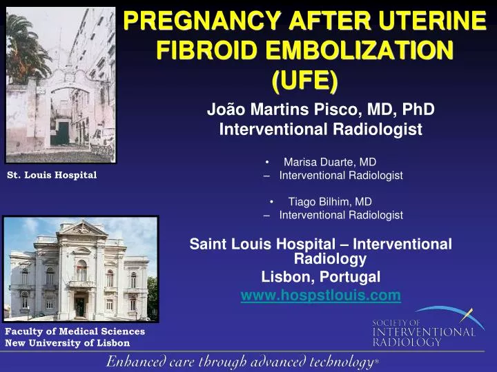 PPT - PREGNANCY AFTER UTERINE FIBROID EMBOLIZATION ( UFE) PowerPoint Presentation - ID:400895
