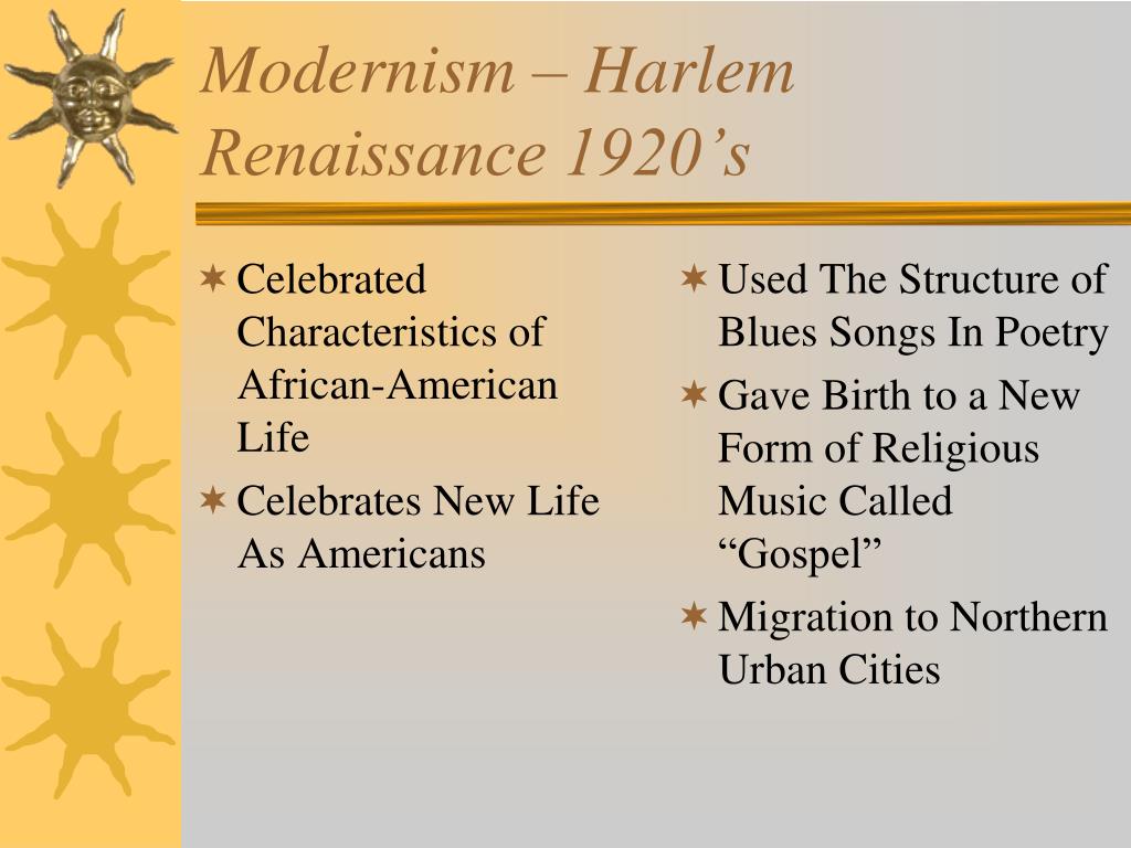 Characteristics Of American Renaissance