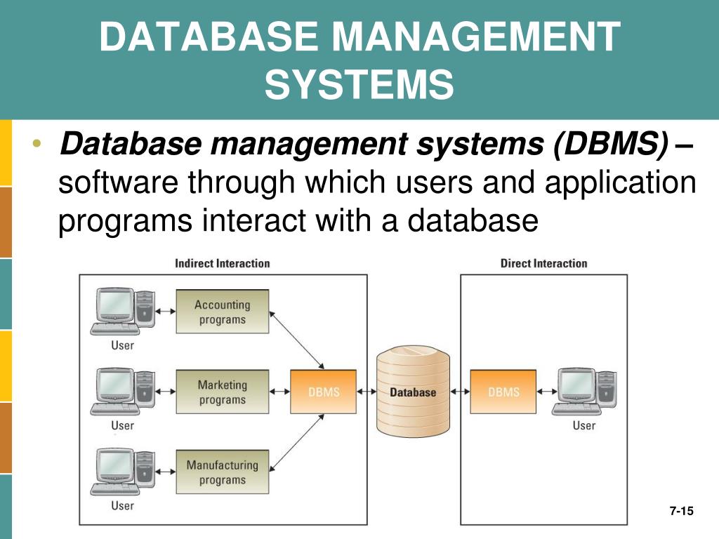 Database And Database Management System