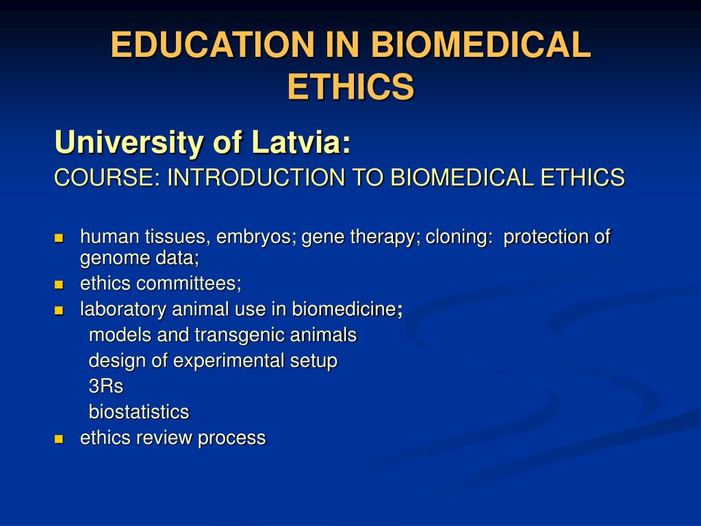 Biomedical Ethics Involving Cultural Research