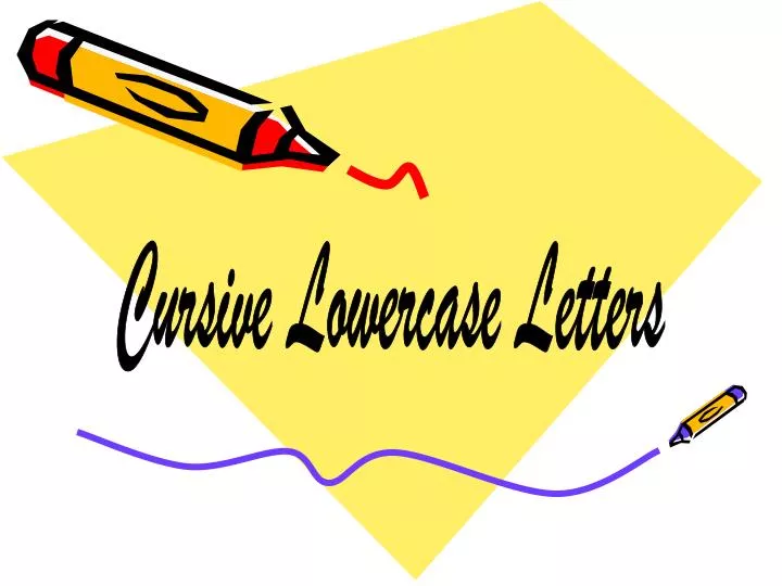 Presentation Letters