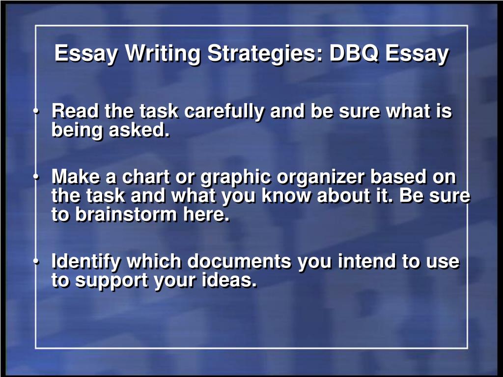 outside information dbq essay How to incorporate outside information in the dbq essay. outside information dbq essay How to incorporate outside information in the dbq essay.