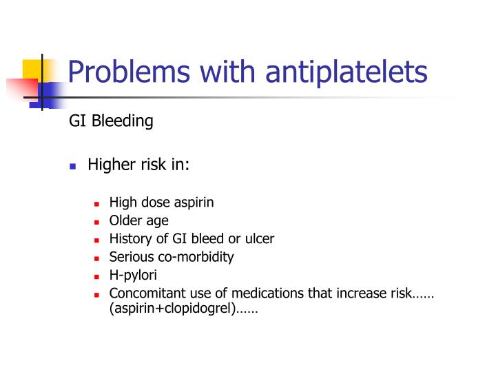 gi bleed with plavix