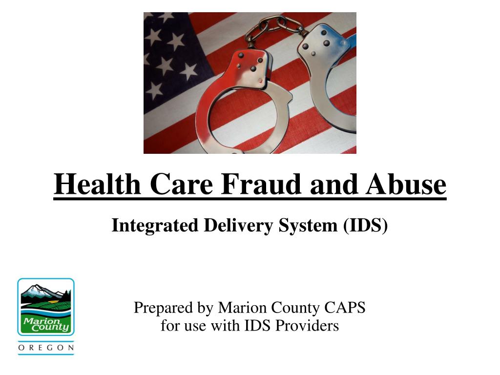 PPT  Health Care Fraud and Abuse PowerPoint Presentation  ID:439787