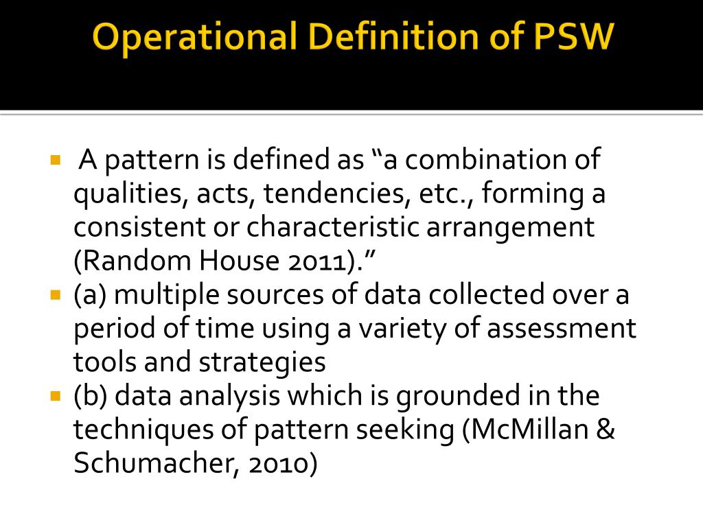 Pattern Seeking Definition | ppt patterns of strengths and weaknesses psw Pattern Seeking Definition | ppt patterns of strengths and weaknesses psw