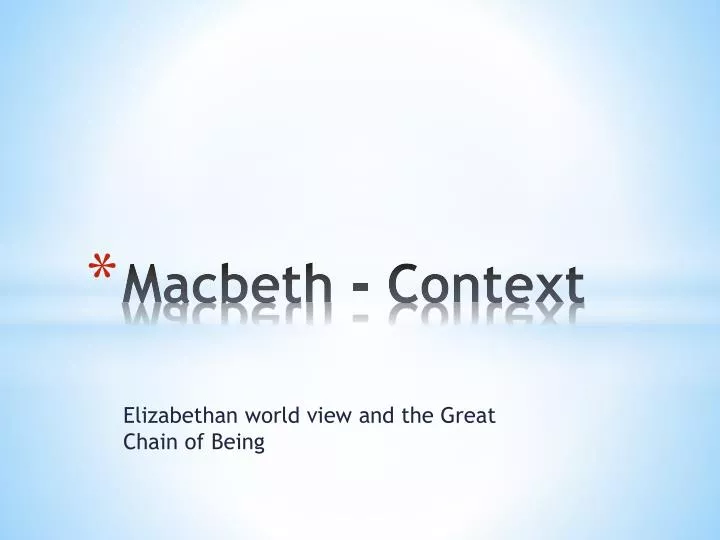 macbeth in context essay Social / political context of macbeth the world of shakespeare and the metaphysical poets 1540 - 1660 key events plan an essay approach passage based questions. macbeth in context essay Social / political context of macbeth the world of shakespeare and the metaphysical poets 1540 - 1660 key events plan an essay approach passage based questions.