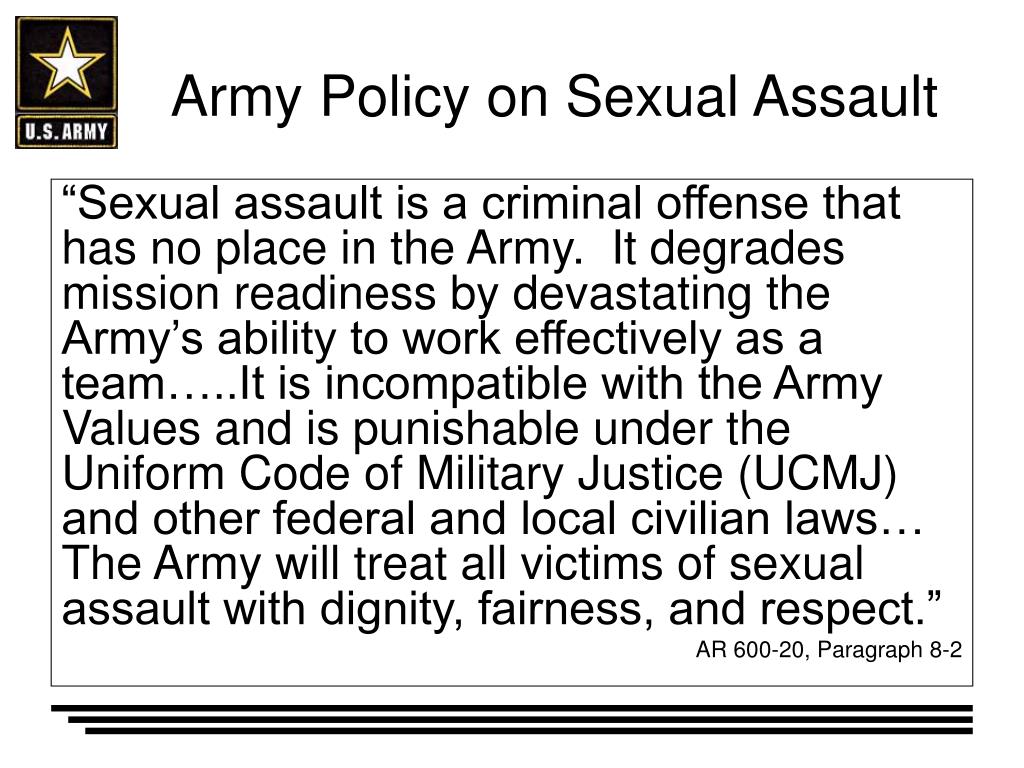 Ppt Armys Sexual Assault Prevention And Response Program Powerpoint Presentation Id463994 4150