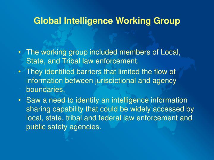 Global Intelligence Group 104