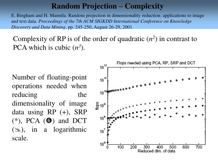 random projection random projection