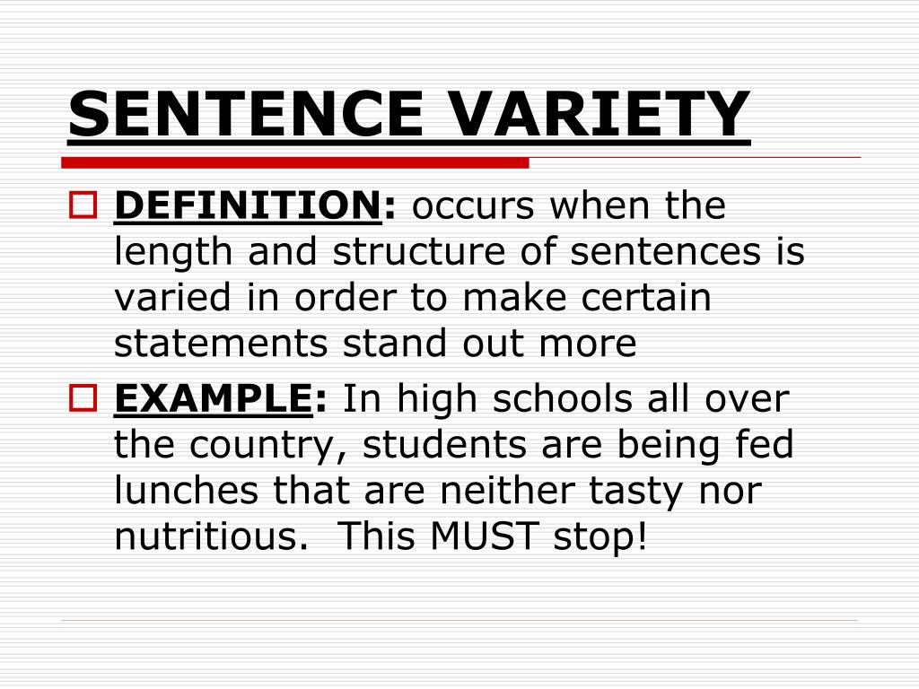 Sentence Variety Worksheets Pdf