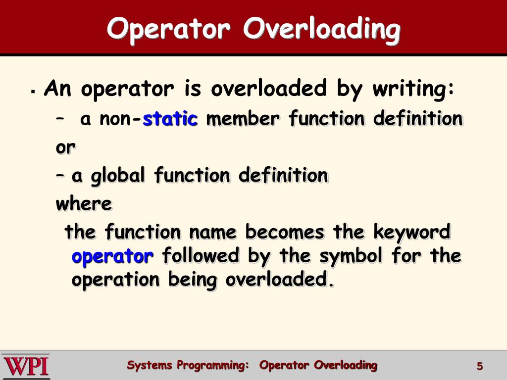 binary operator overloading in c++ example program