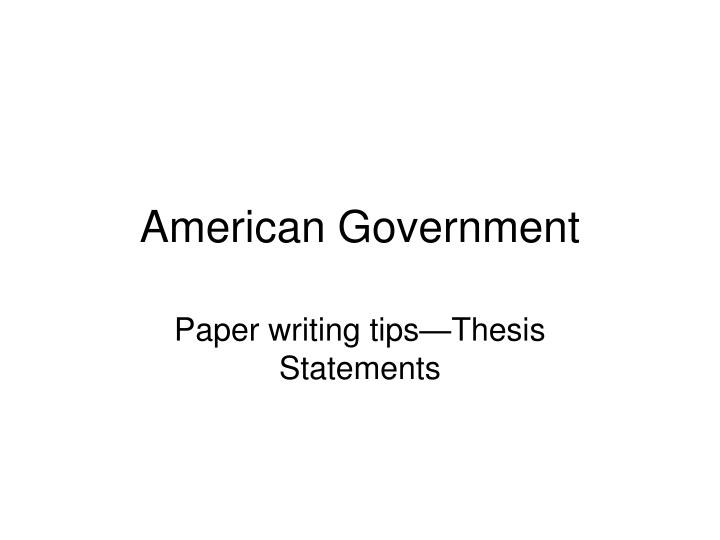 government thesis Essay declining trust in our government is the american people's trust in our government declining according to most people, it definitely is. government thesis Essay declining trust in our government is the american people's trust in our government declining according to most people, it definitely is.