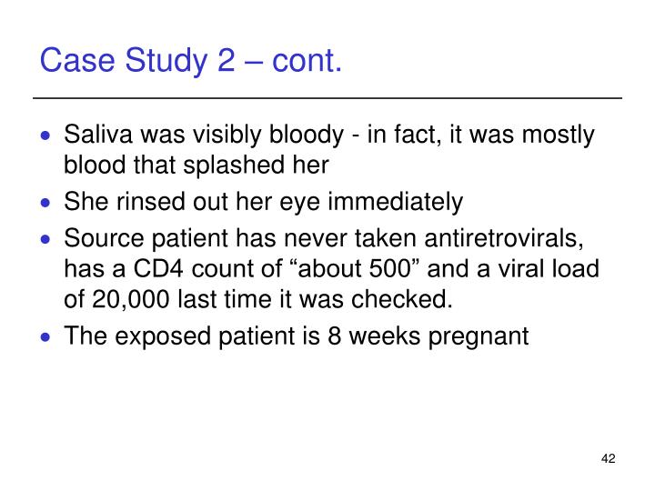 hiv case study hiv case study