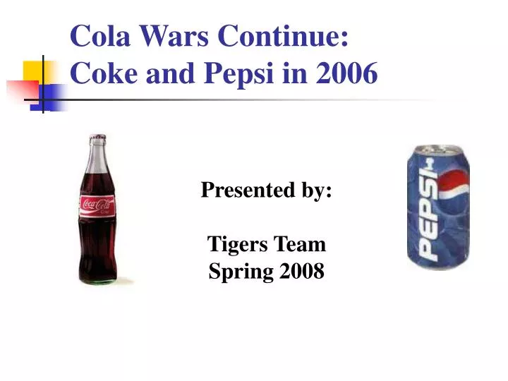 cola wars coke and pepsi in This current paper examines the case study of coca cola and pepsi cola wars along the following parameters: review of strategic issues presented in the case. cola wars coke and pepsi in This current paper examines the case study of coca cola and pepsi cola wars along the following parameters: review of strategic issues presented in the case.