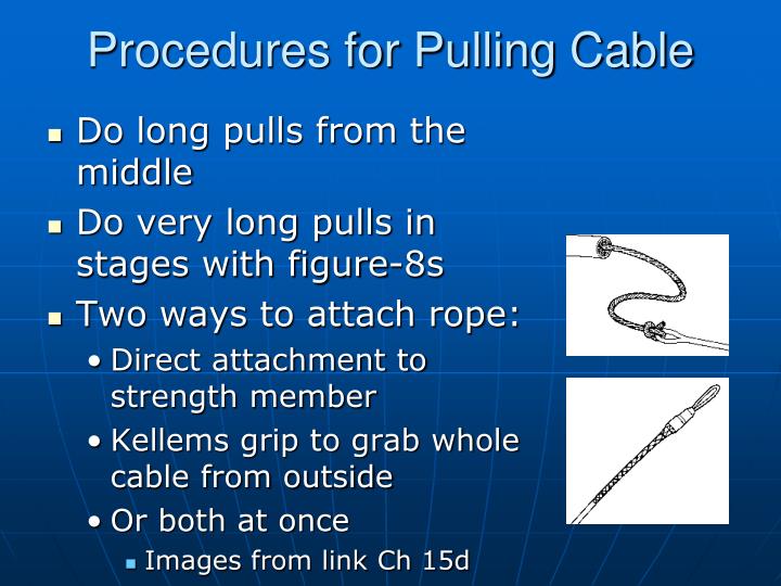 PPT Fiber Optic Cable Pulling PowerPoint Presentation ID486172