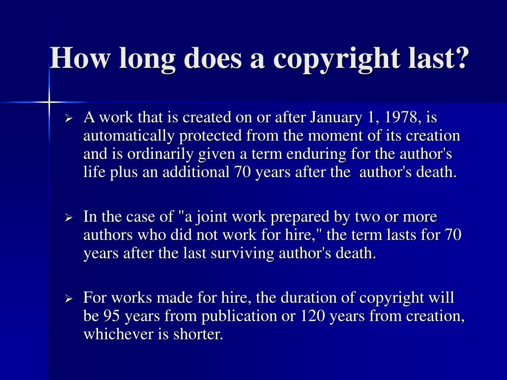 how to copyright your work