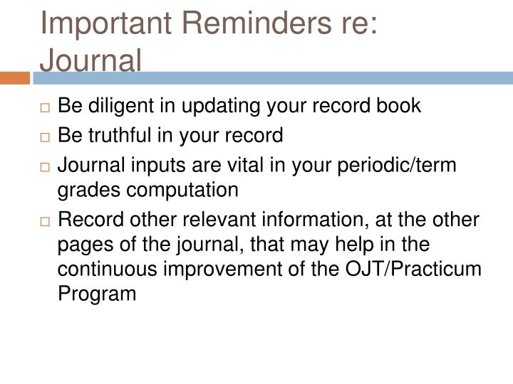final journal for ojt The international journal of human resource management, vol 24, no 1, january 2013, 195–207 the effects of the pdca cycle and ojt on workplace learning. final journal for ojt The international journal of human resource management, vol 24, no 1, january 2013, 195–207 the effects of the pdca cycle and ojt on workplace learning.