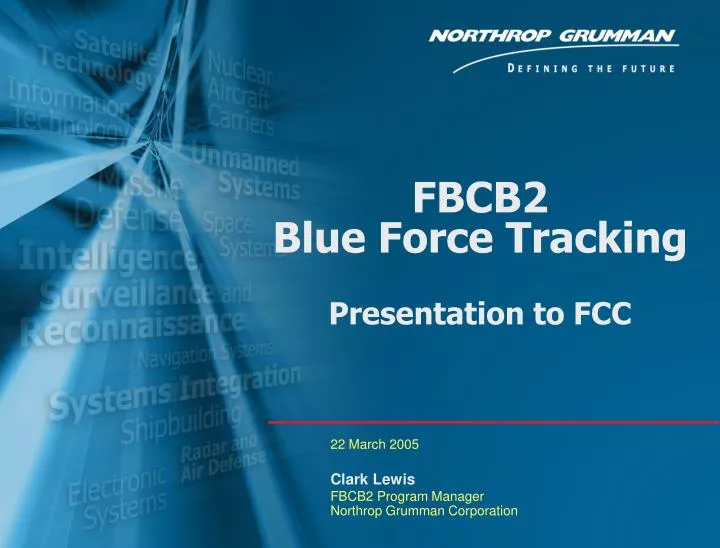 Blue Force Tracking Program