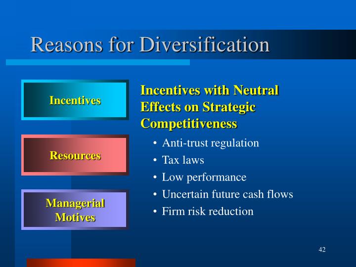 Related linked diversification strategy