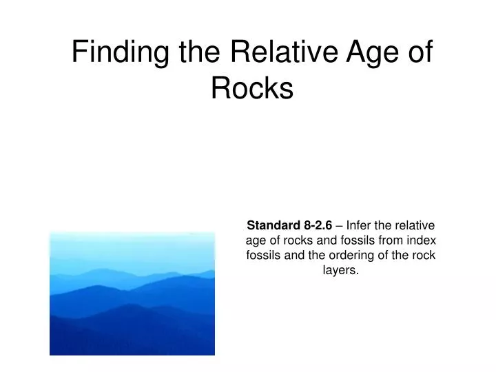 relative age dating laws Goals: to define and distinguish between relative and radiometric methods of dating to understand the types of dating information provided by the relative positions of geological strata to apply principles of radioactive decay and steno's laws to problems about the age of organisms to understand how information. relative age dating laws Goals: to define and distinguish between relative and radiometric methods of dating to understand the types of dating information provided by the relative positions of geological strata to apply principles of radioactive decay and steno's laws to problems about the age of organisms to understand how information.