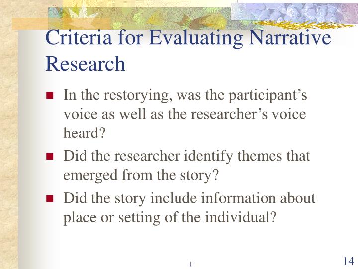 criteria for evaluating a research paper criteria for evaluating a research paper