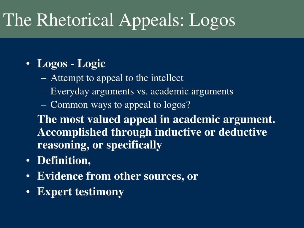 logos rhetoric