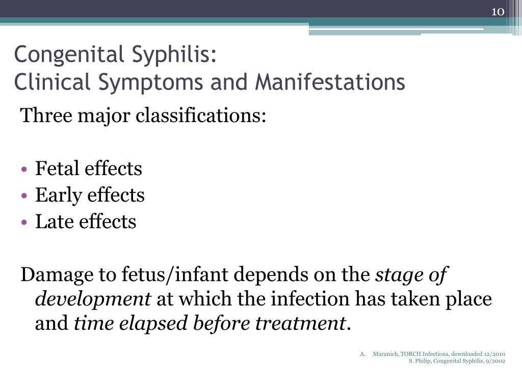 PPT - Congenital Syphilis December 10, 2010 PowerPoint Presentation - ID:518190