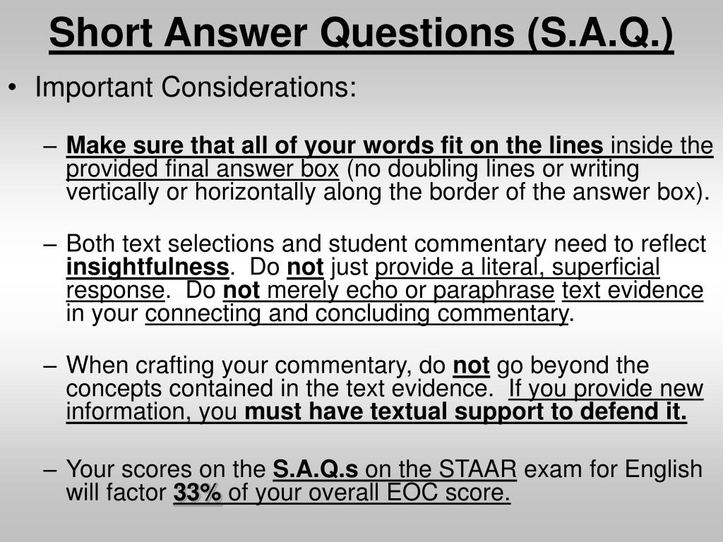 ppt-introduction-to-short-answer-questions-for-ela-staar-powerpoint