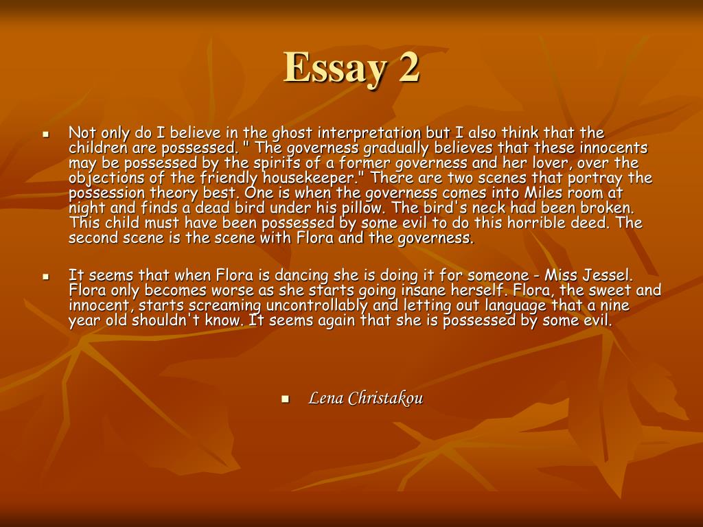 The turn of the screw essay AbeBooks The Turn of the Screw