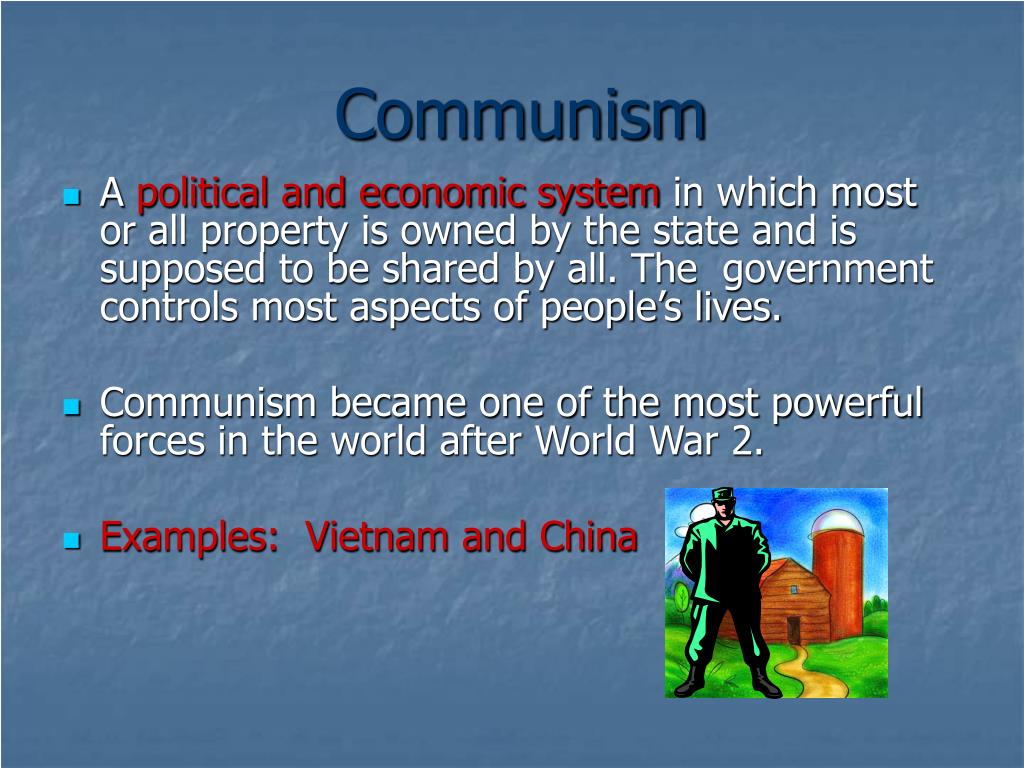 What Was A Communist Government