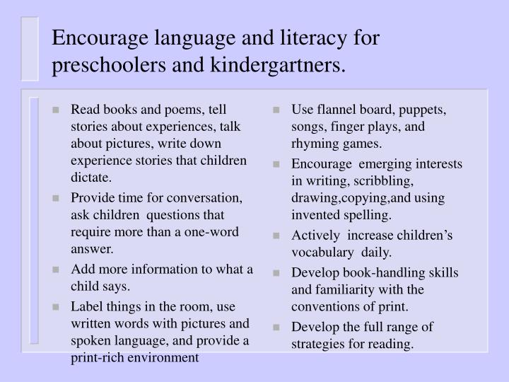 observation language development of a preschool child Free essay: observation 4 (language development) date of description of setting: this observation took place in a registered community pre-school, the language development includes a child's non-verbal and verbal. observation language development of a preschool child Free essay: observation 4 (language development) date of description of setting: this observation took place in a registered community pre-school, the language development includes a child's non-verbal and verbal.