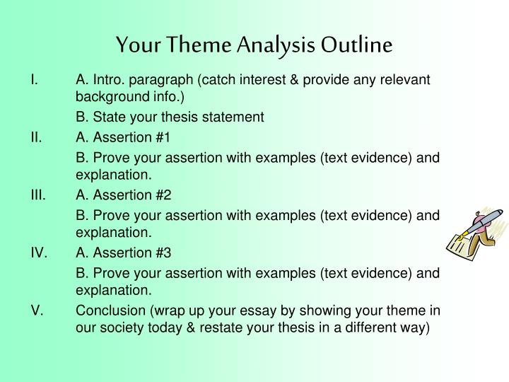 Theme essay