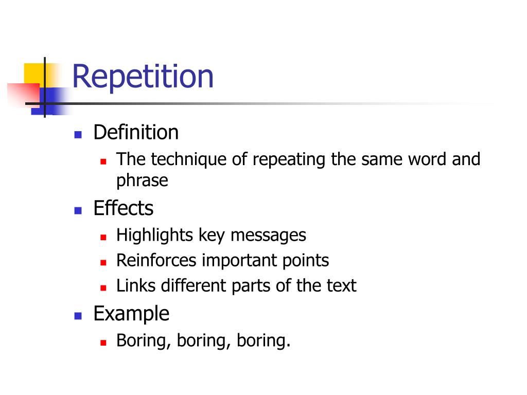 PPT Rhetorical Devices PowerPoint Presentation ID 561466 avoid-repetition-englishugto