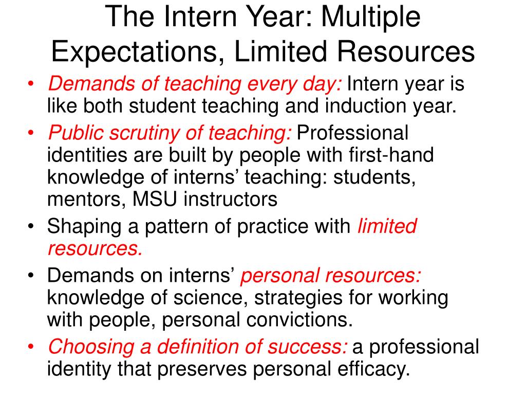 expectations from internship experience for teachers Internship expectations i hours interns are required to work a minimum of 8 - 10 hours per week during fall and spring semesters summer i and ii minimum. expectations from internship experience for teachers Internship expectations i hours interns are required to work a minimum of 8 - 10 hours per week during fall and spring semesters summer i and ii minimum.