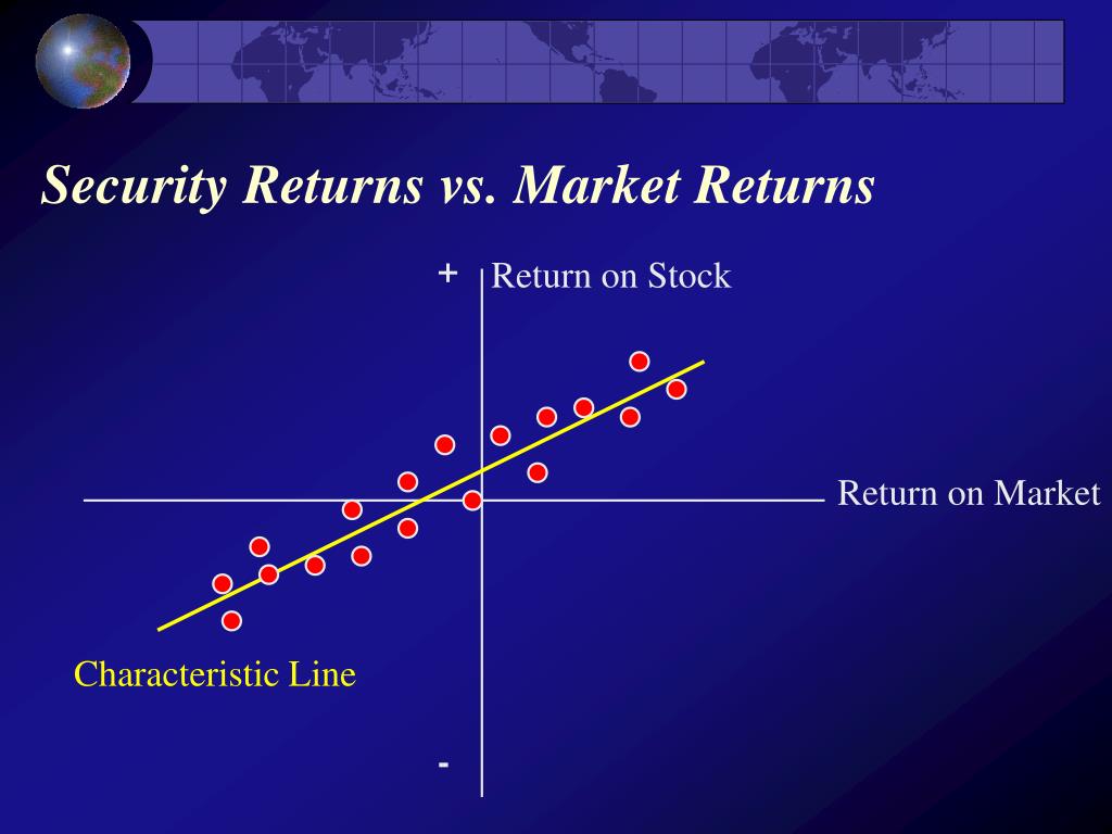 regression analysis stock market returns