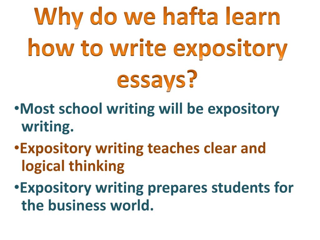 Expository essay attention grabber