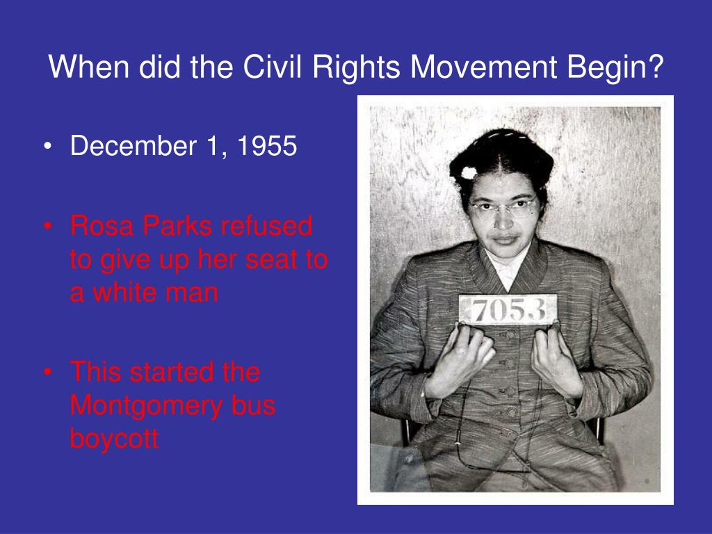 PPT - Civil Rights Movement PowerPoint Presentation - ID:586743