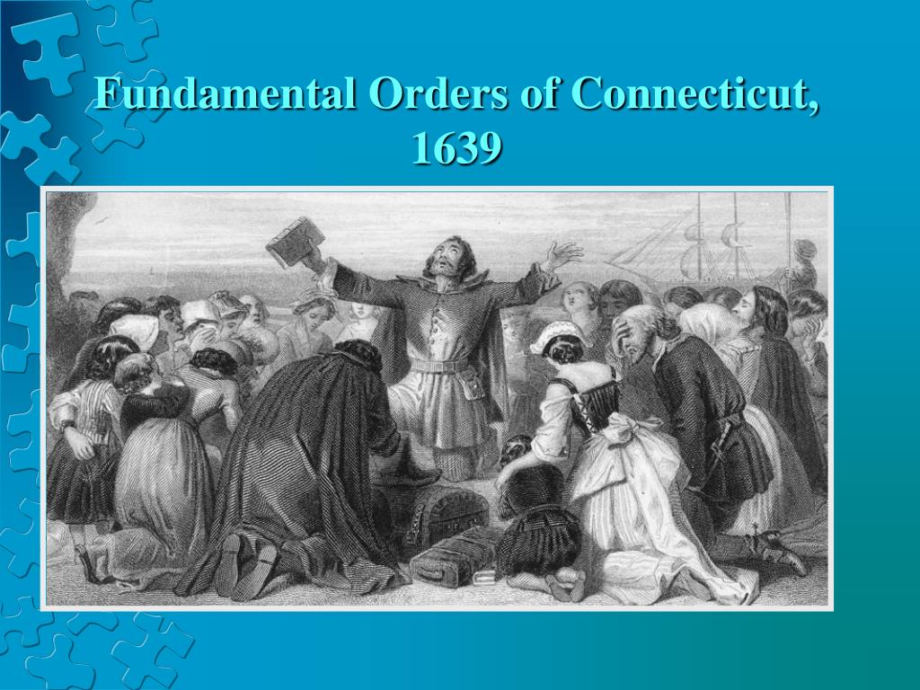 fundamental orders of connecticut