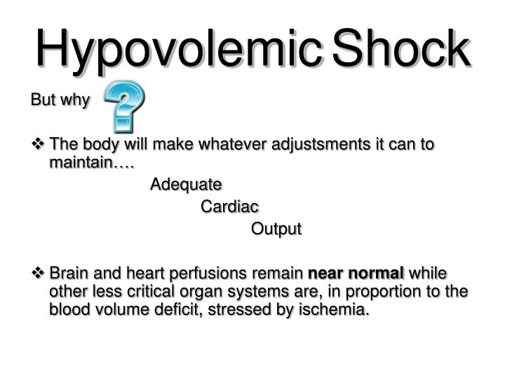 PPT Hypovolemic Shock PowerPoint Presentation ID593998