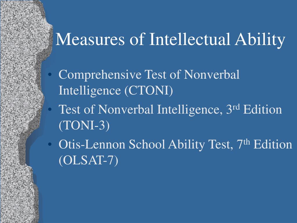 Intellectual Aptitude Test
