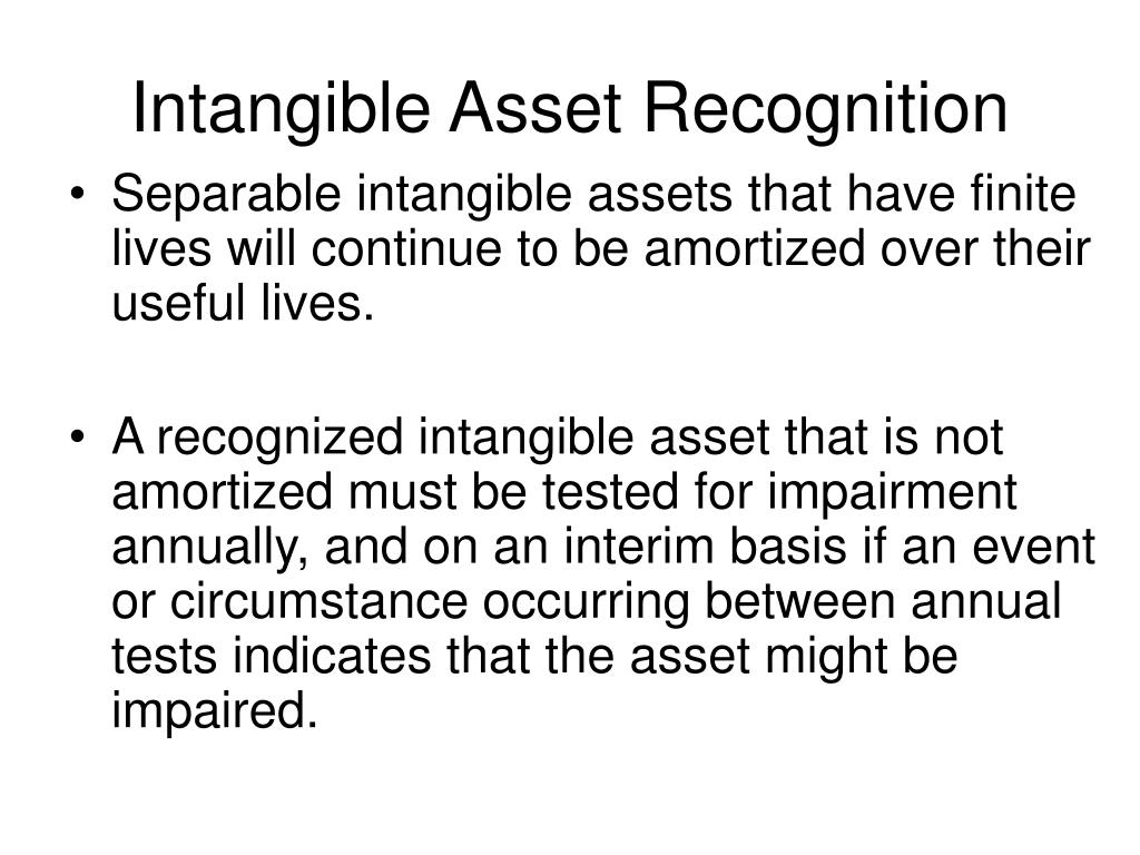 intangible assets amortization