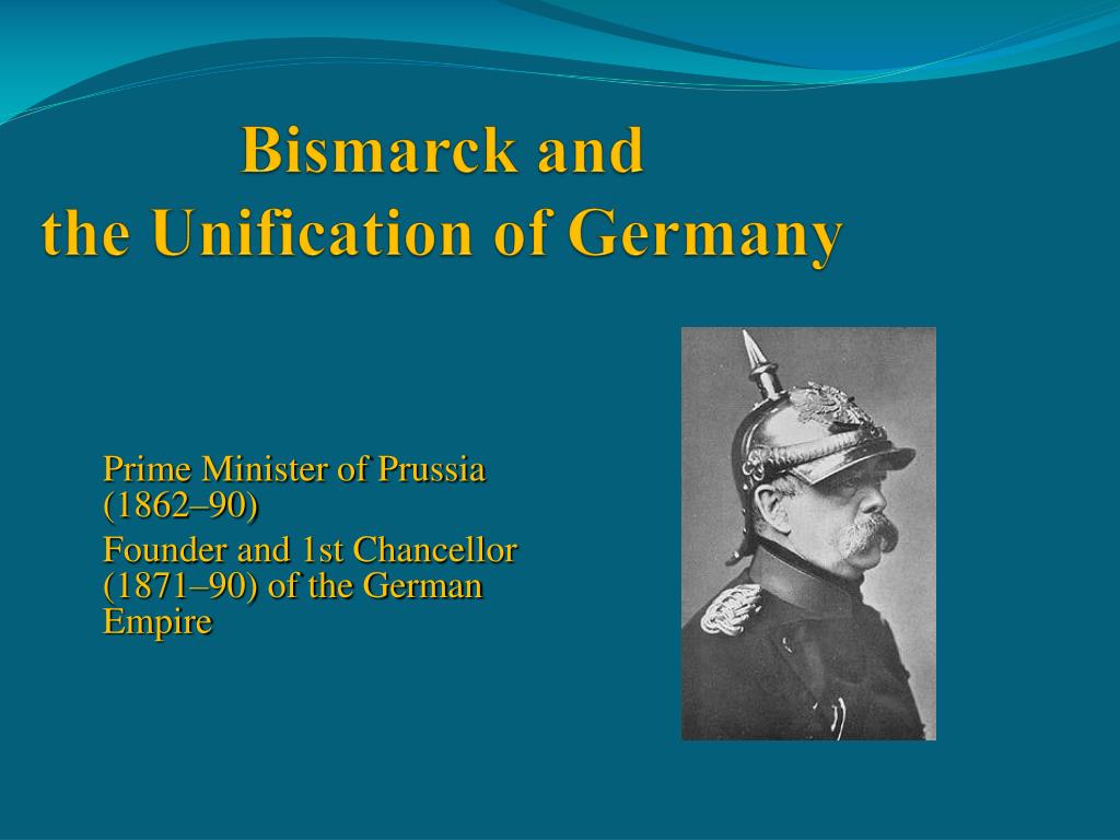 an analysis of the unification of germany under the rulership of bismarck In that sense, the unification of germany was potentially an even more seismic event than the creation of the original second reich in 1871, given that bismarck’s progeny was balanced by the continued existence and in some cases growth of the austro-hungarian, tsarist, british, french and ottoman empires. an analysis of the unification of germany under the rulership of bismarck In that sense, the unification of germany was potentially an even more seismic event than the creation of the original second reich in 1871, given that bismarck’s progeny was balanced by the continued existence and in some cases growth of the austro-hungarian, tsarist, british, french and ottoman empires.