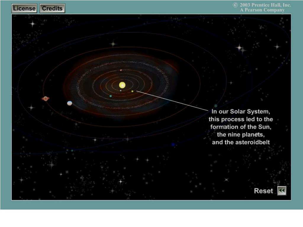 PPT - The Solar System - Its Origin and Early Development PowerPoint