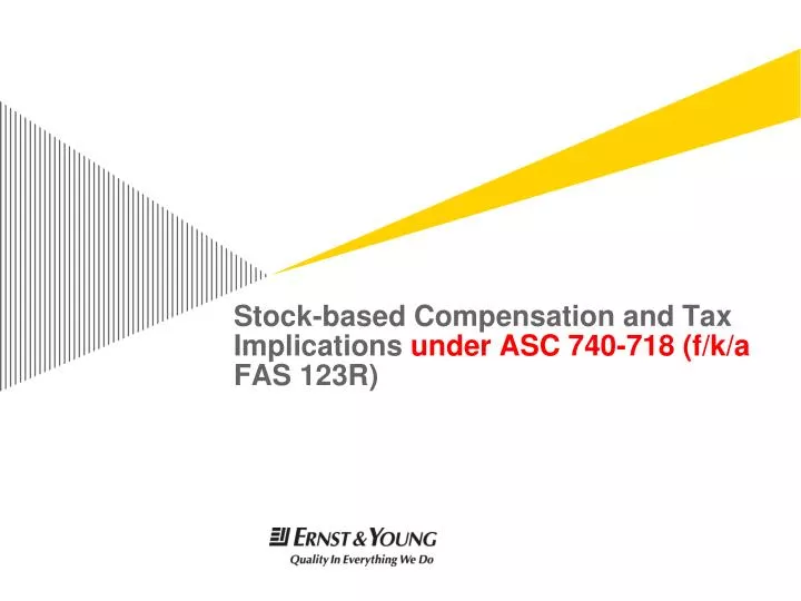 Stock options compensation tax