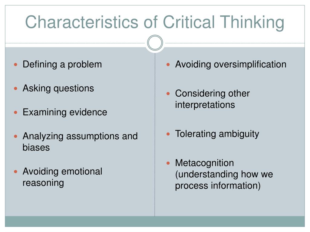 understanding critical thinking process How to improve critical thinking skills understanding what your biases are and where they may affect how you deal with information 2 think several moves ahead don't just think one or two steps ahead think several. understanding critical thinking process How to improve critical thinking skills understanding what your biases are and where they may affect how you deal with information 2 think several moves ahead don't just think one or two steps ahead think several.