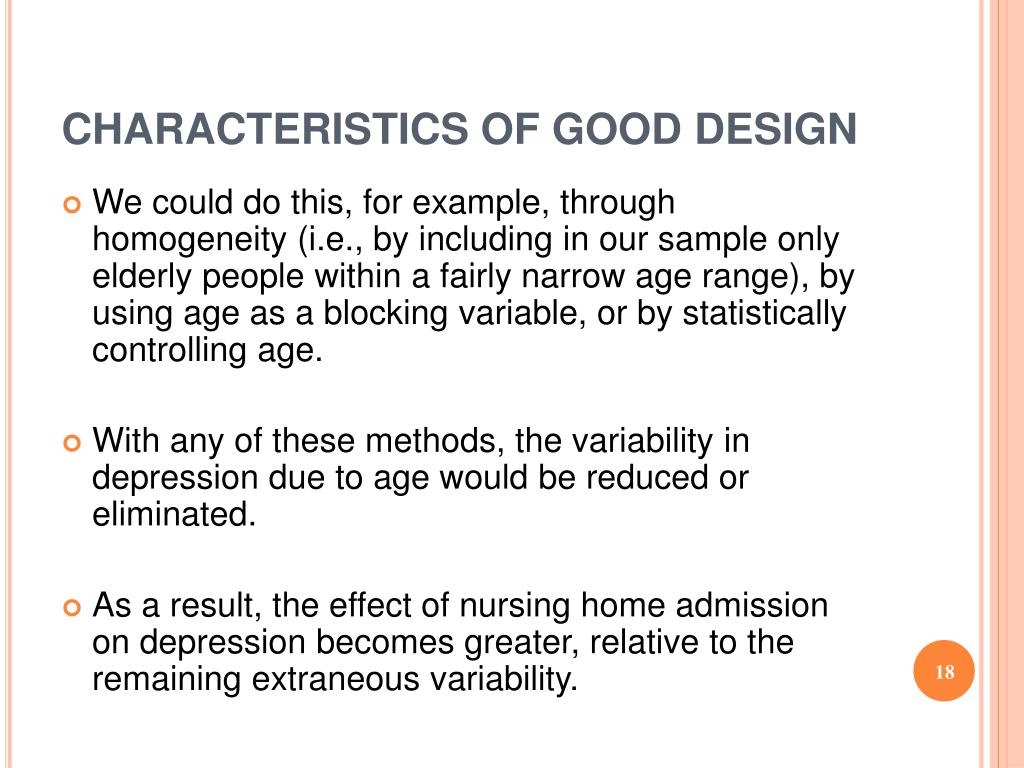 Ppt Characteristics Of Good Design Powerpoint Presentation Id 671986