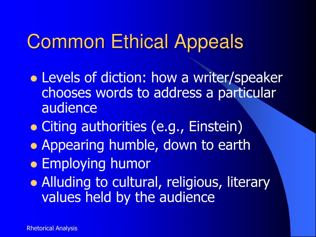 Ethical Speaking Analysis&nbspEssay