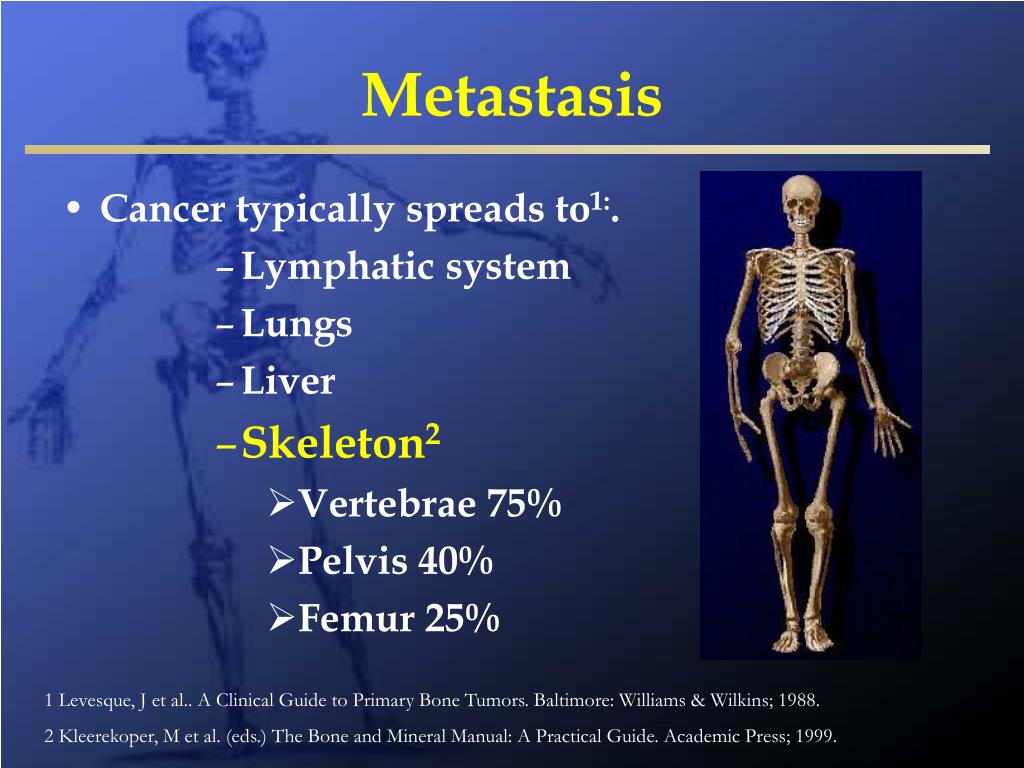 what is metastatic disease